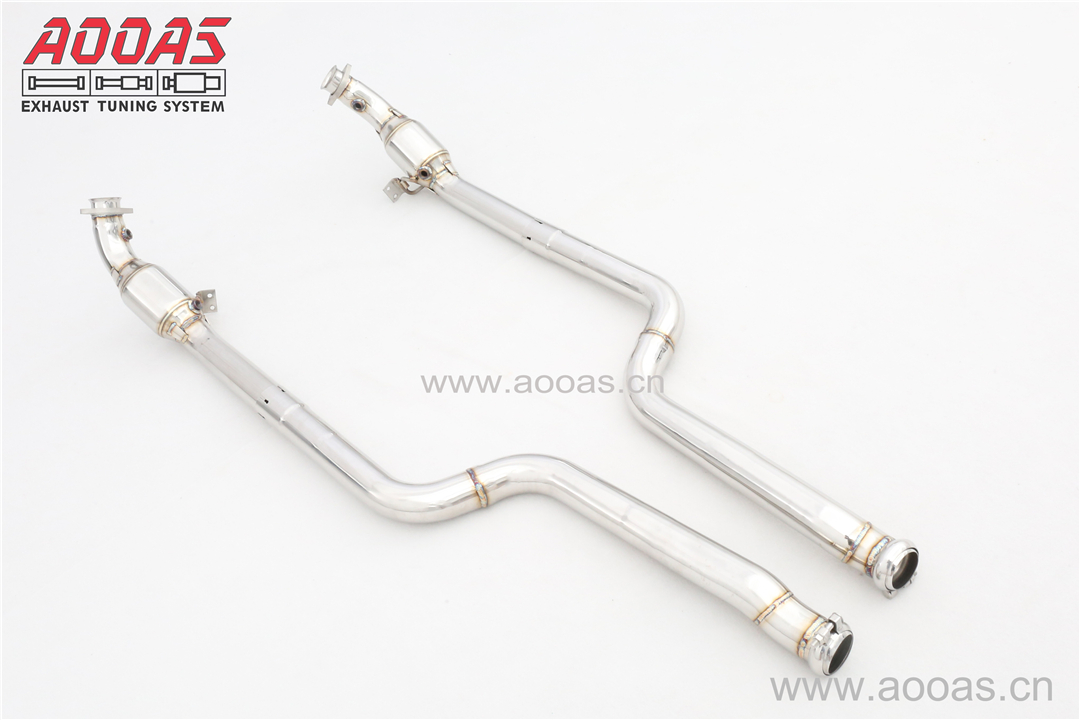 Mercedes Benz CLS320 C218 All SS304 / Cat (With Cat) Downpipe + Front Pipe (Downpipe Back)